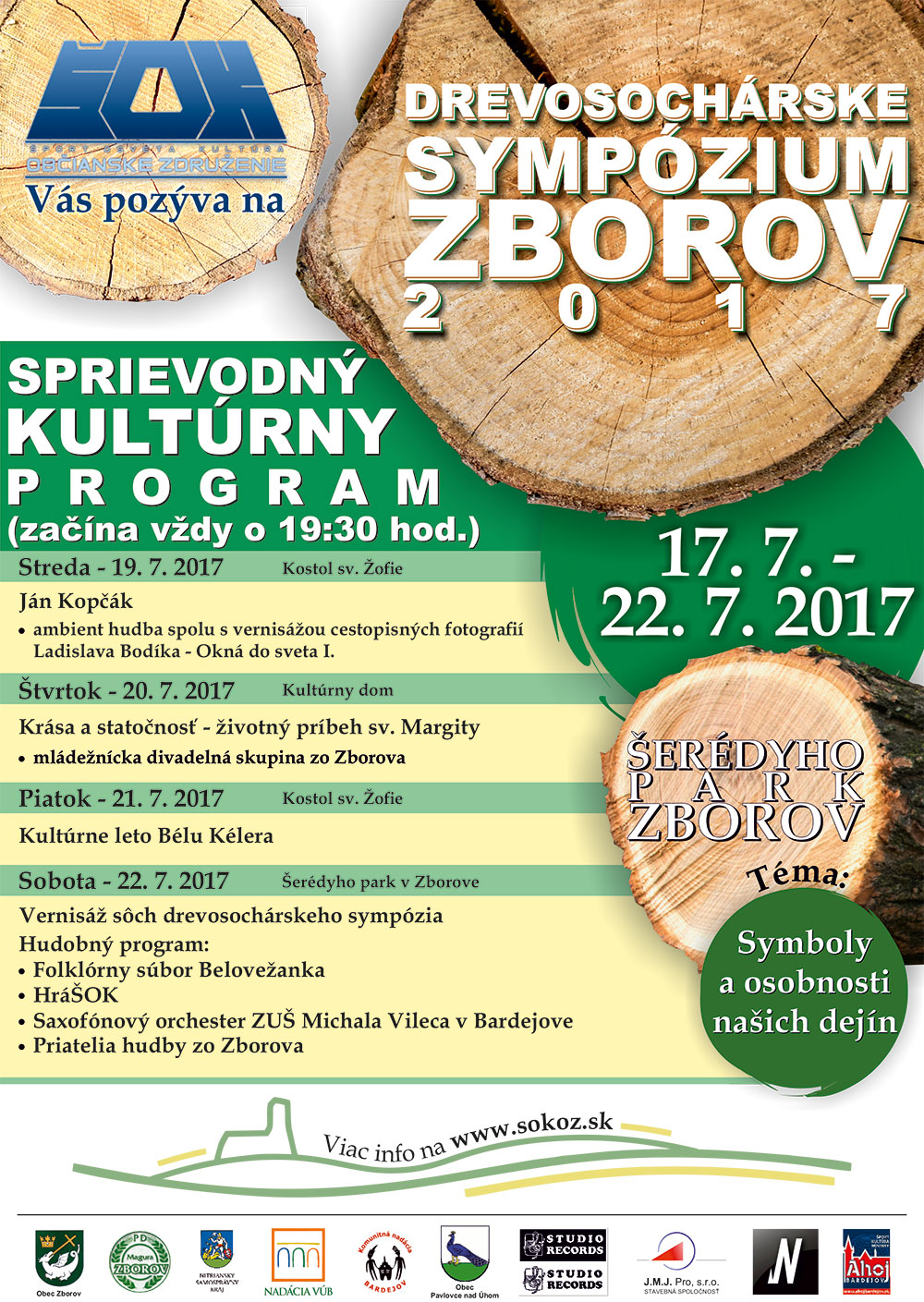 Drevosochárske sympózium Zborov 2017