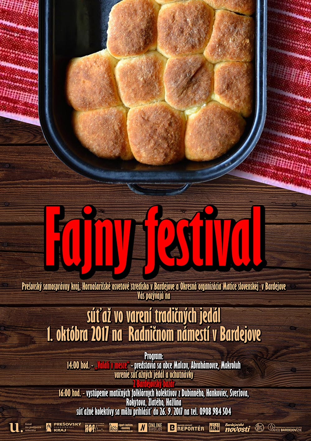 Fajny festival – súťaž vo varení tradičných jedál