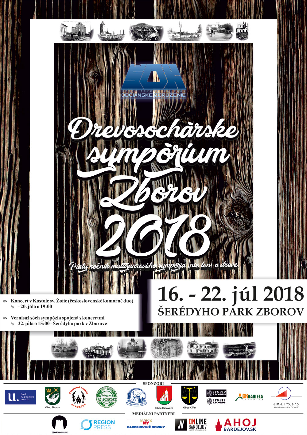 Drevosochárske sympózium Zborov 2018