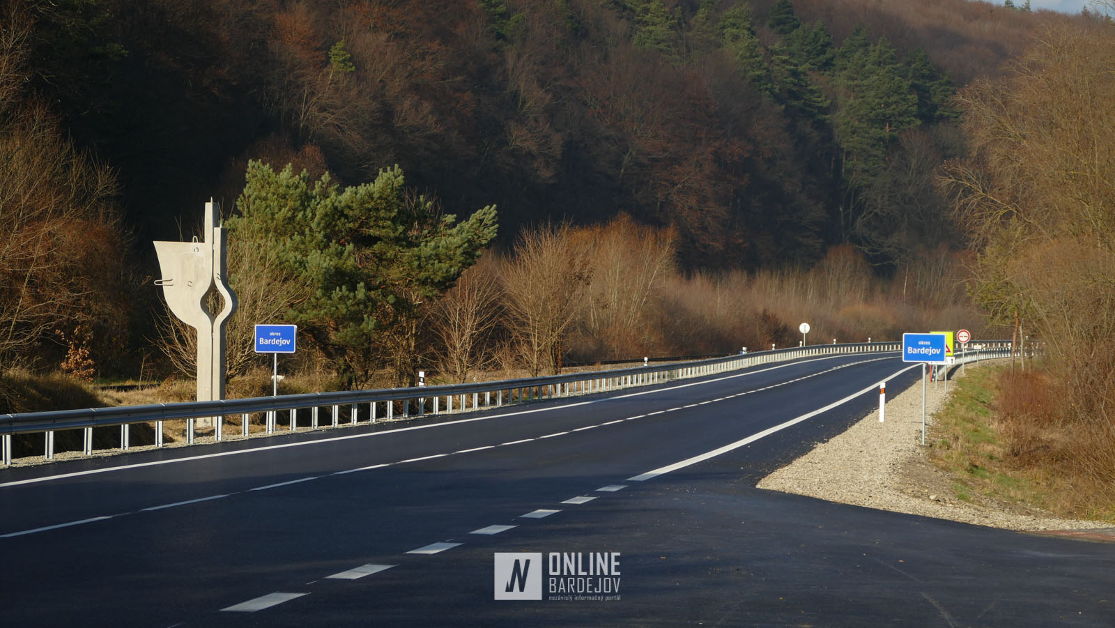 Ďalší zrekonštruovaný úsek je dokončený! Cestný úsek Demjata-Raslavice bude do užívania odovzdaný 22. novembra.